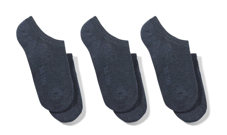 Stopki unisex bawełniane trójpak Cole 402 BIG STAR