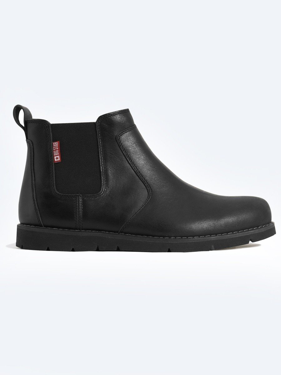 Buty męskie skórzane EE174262 906 BIG STAR