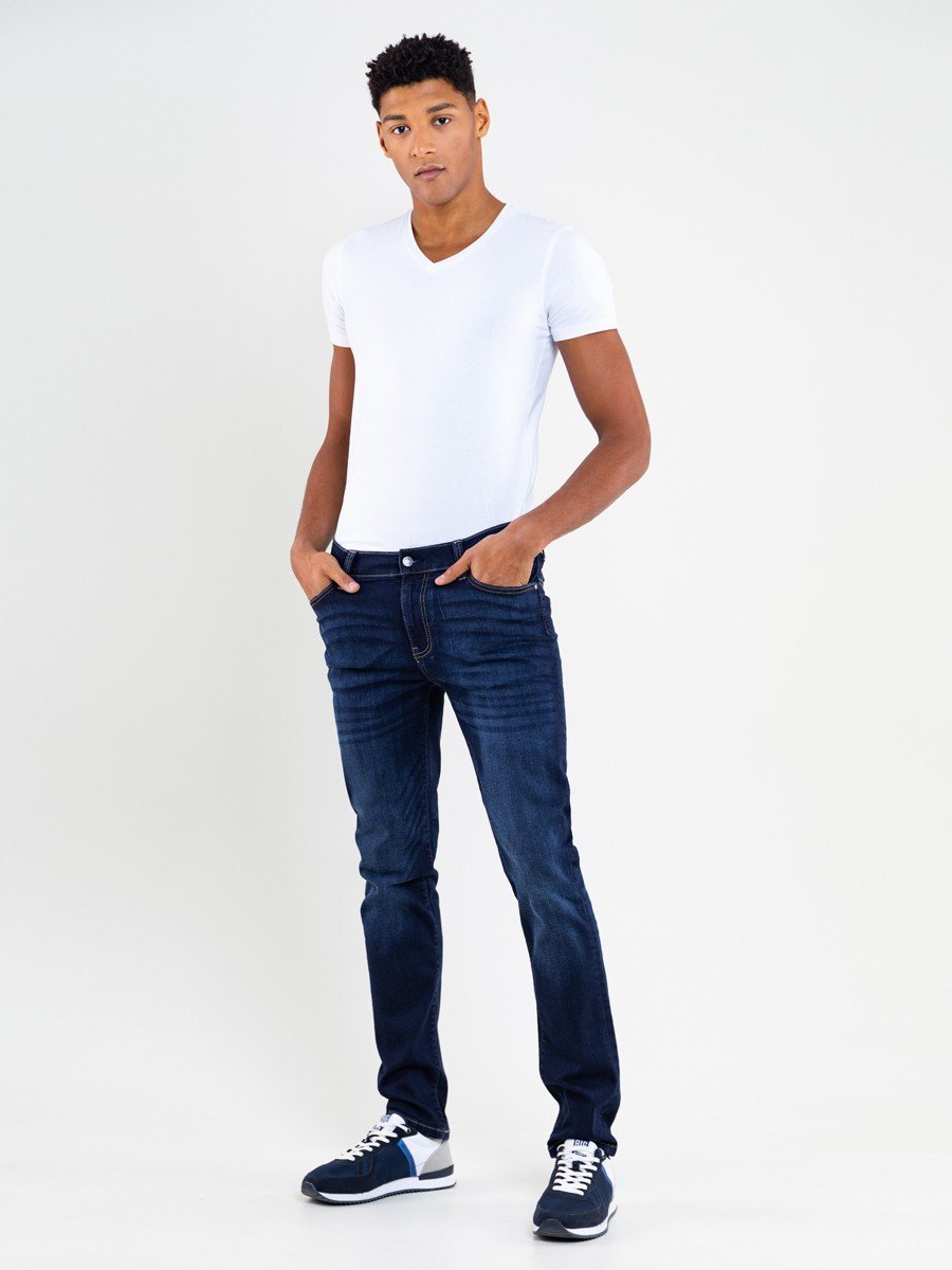 BIG STAR Spodnie jeans męskie dopasowane Ronan 632