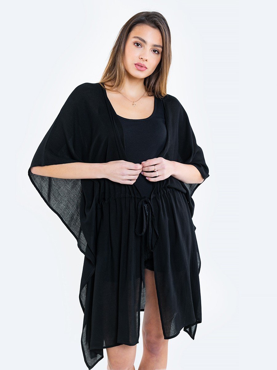 Kimono damskie z przewiewnej wiskozy Sensila 906 BIG STAR