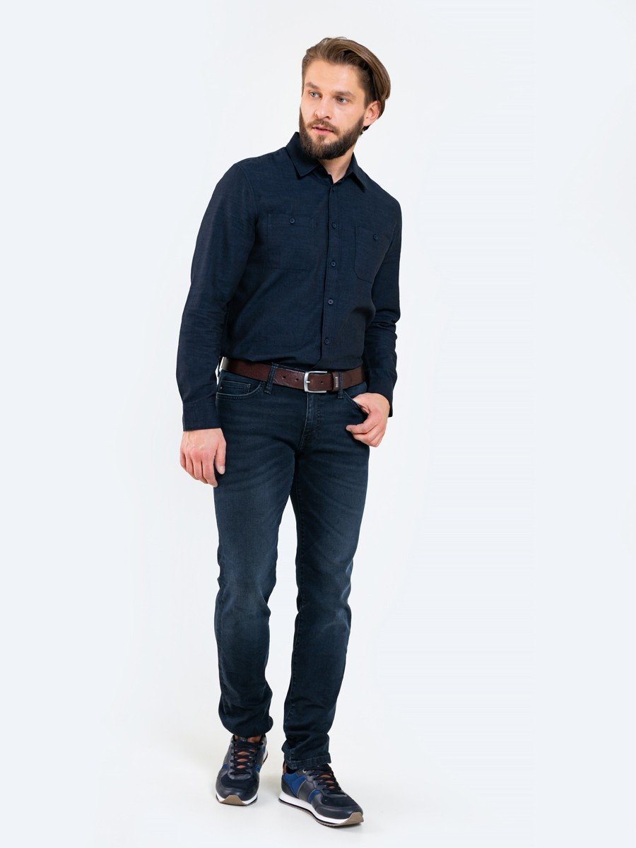 Spodnie jeans męskie dopasowane Terry 750 BIG STAR