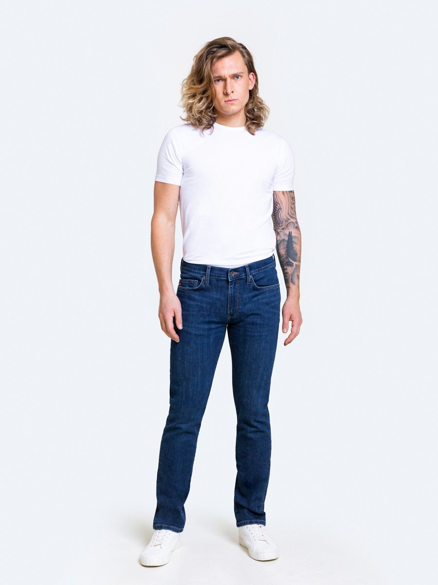 Spodnie jeans męskie dopasowane Terry 490 BIG STAR
