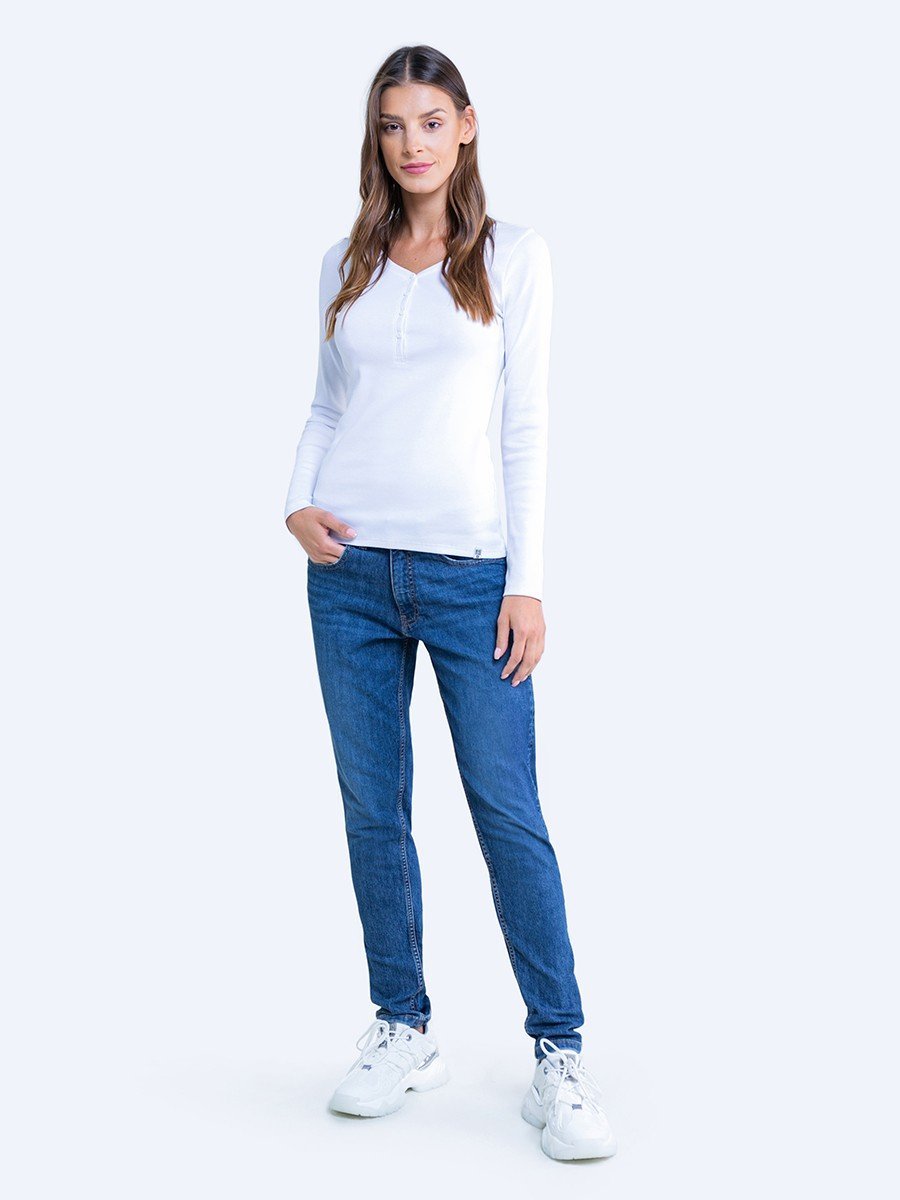 Spodnie jeans damskie boyfriend Maggie 449 BIG STAR