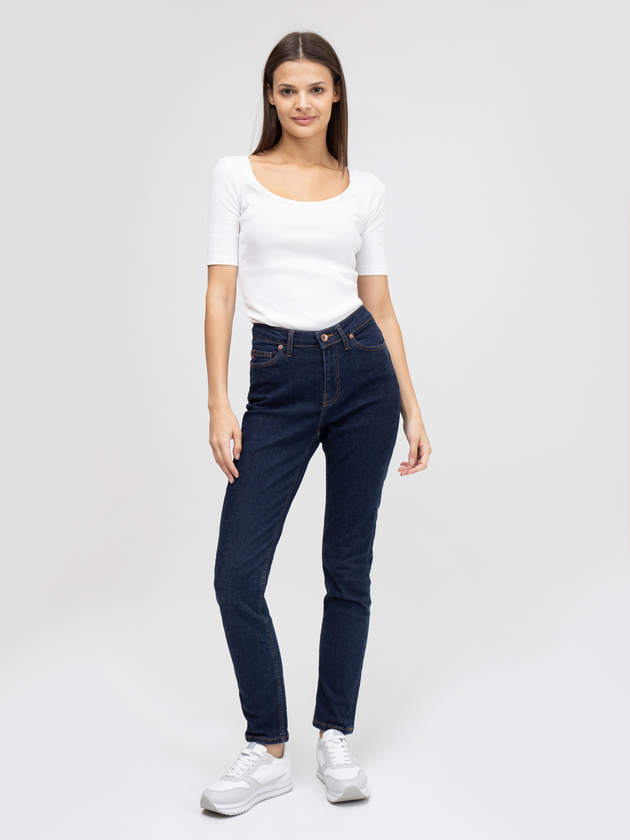 BIG STAR Spodnie jeans damskie z wysokim stanem Katrina High Waist 720