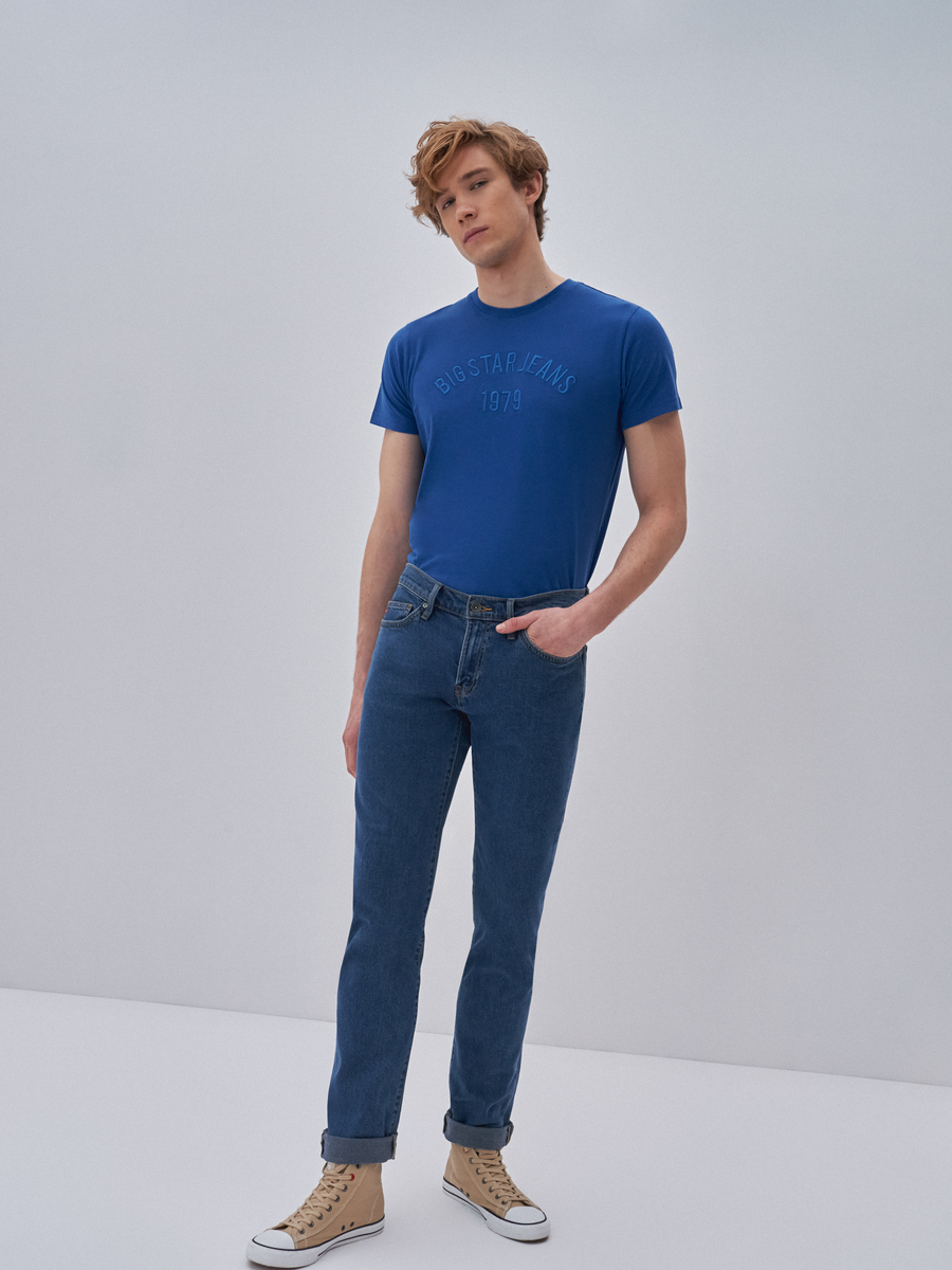 Spodnie jeans męskie dopasowane Terry 468 BIG STAR