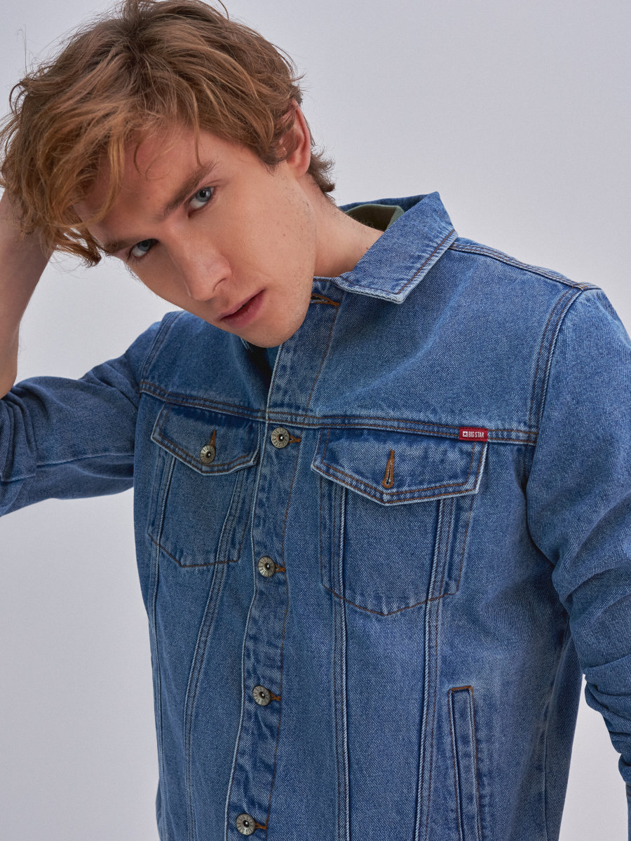 Kurtka męska jeansowa Carl 295 BIG STAR