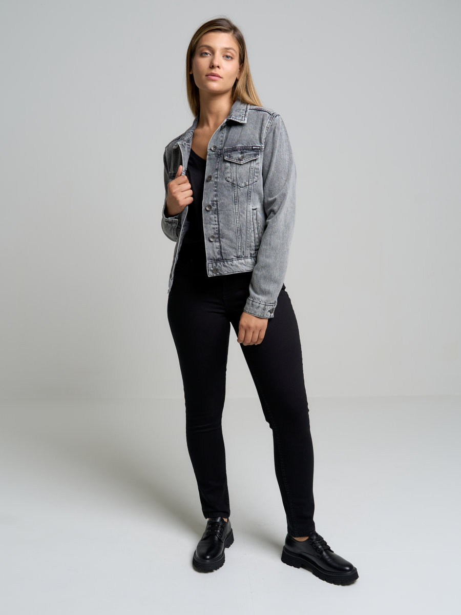 Kurtka damska jeansowa szara Josephine 899 BIG STAR