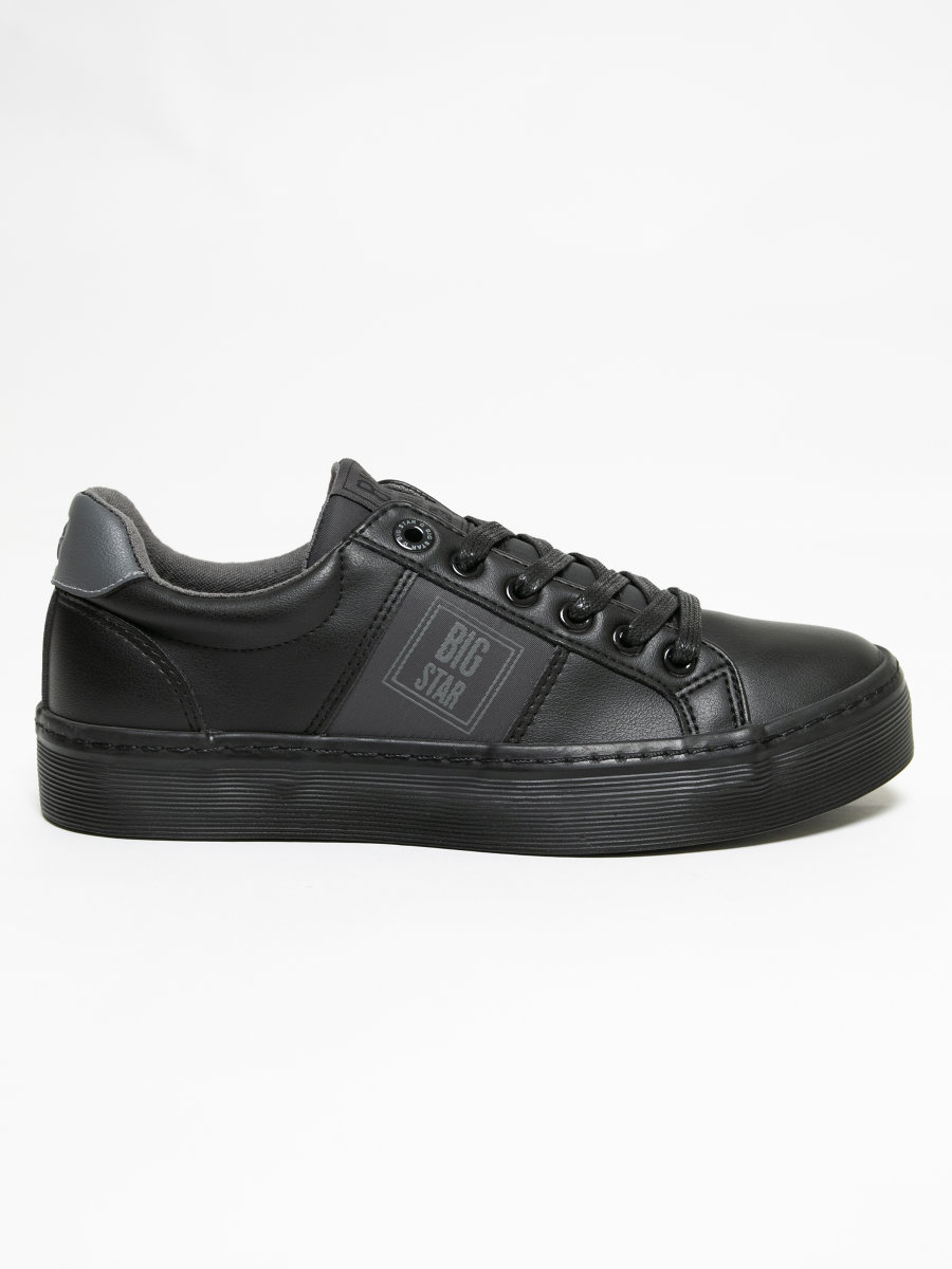 Buty męskie sportowe ze skóry naturalnej KK174344 906 BIG STAR