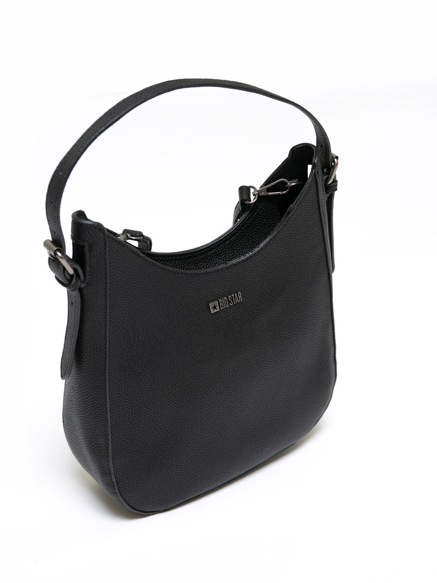 Torba damska typu shopper czarna JJ574115 906 BIG STAR