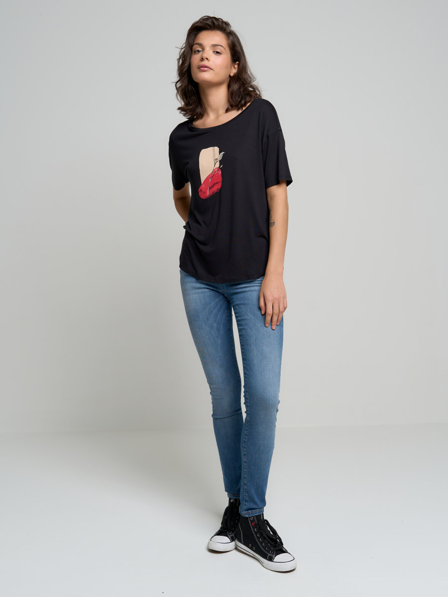 Spodnie jeans damskie zwężane Adela 296 BIG STAR