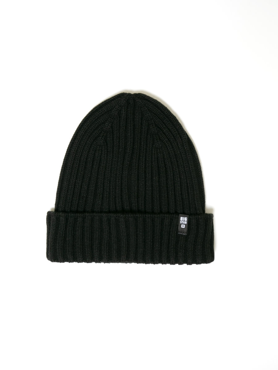 Czapka unisex czarna Lolo 906 BIG STAR
