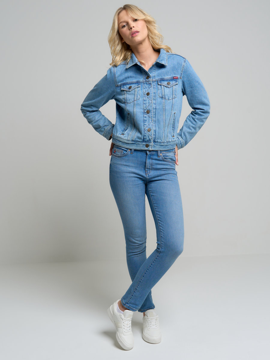 Spodnie jeans damskie Adela Straight 160 BIG STAR