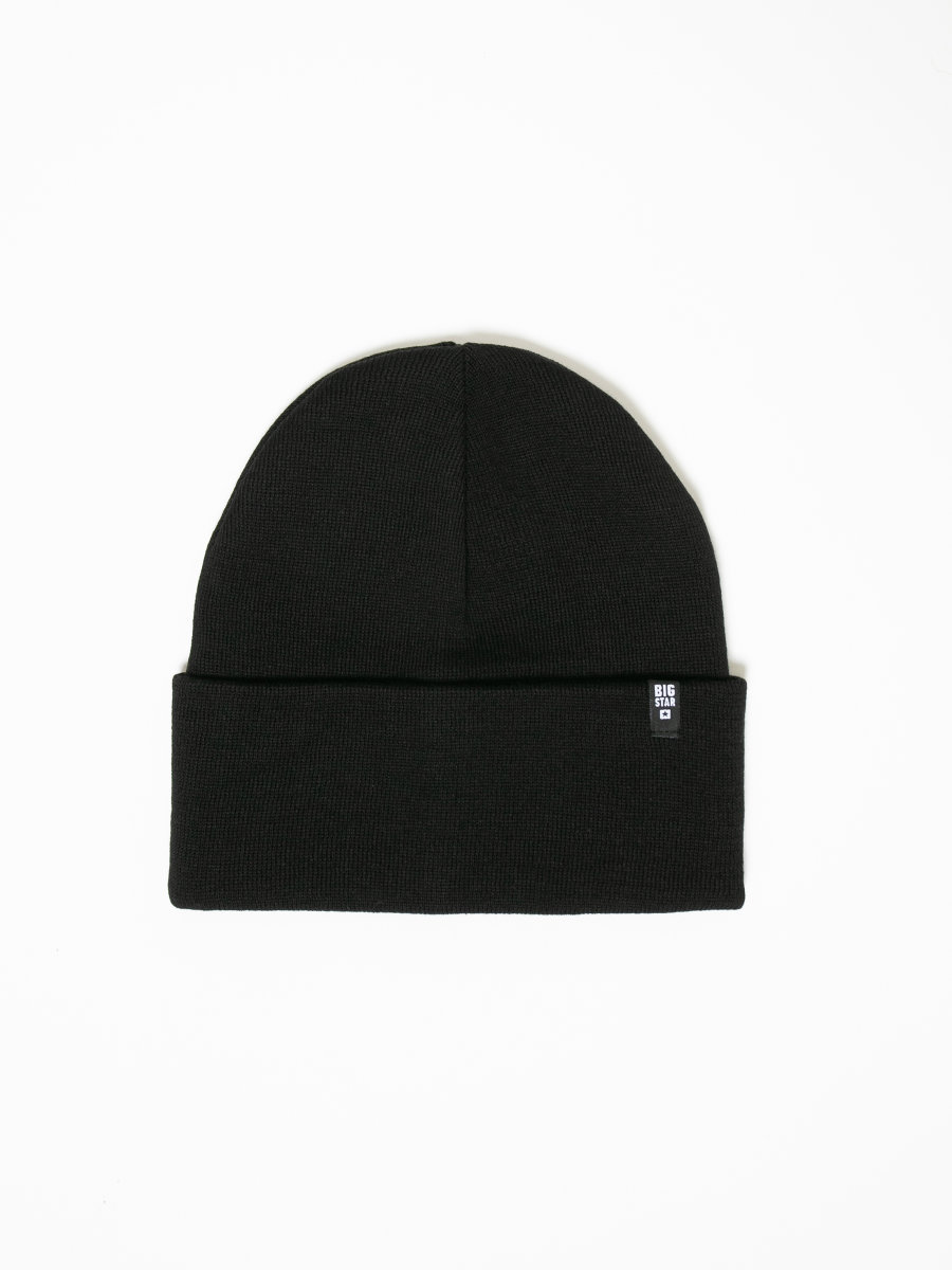 Czapka dziecięca unisex czarna Coliano 906 BIG STAR