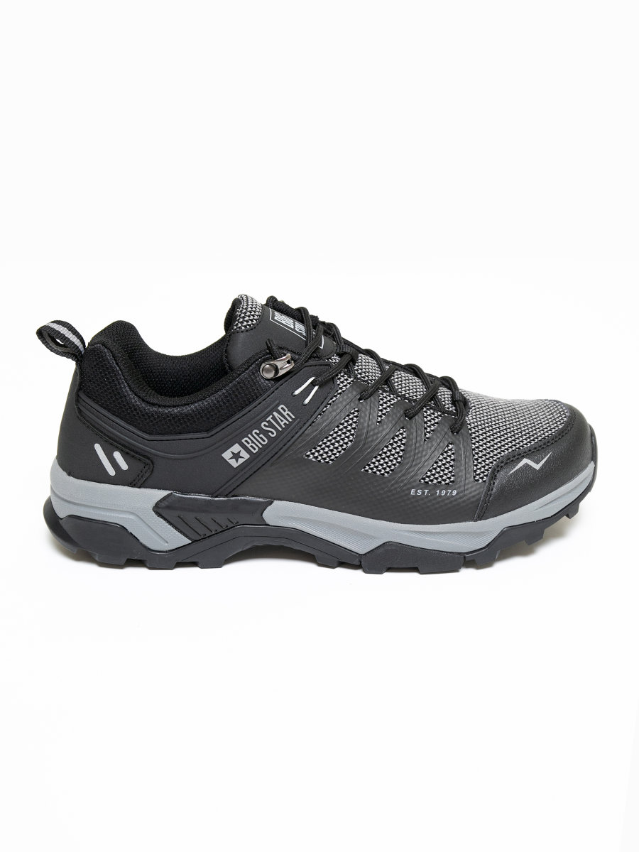 BIG STAR Buty męskie trekkingowe czarne KK174105 906