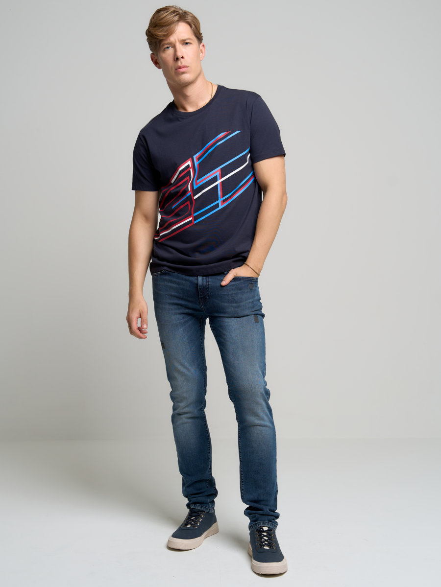BIG STAR Spodnie jeans męskie skinny Jeffray 670