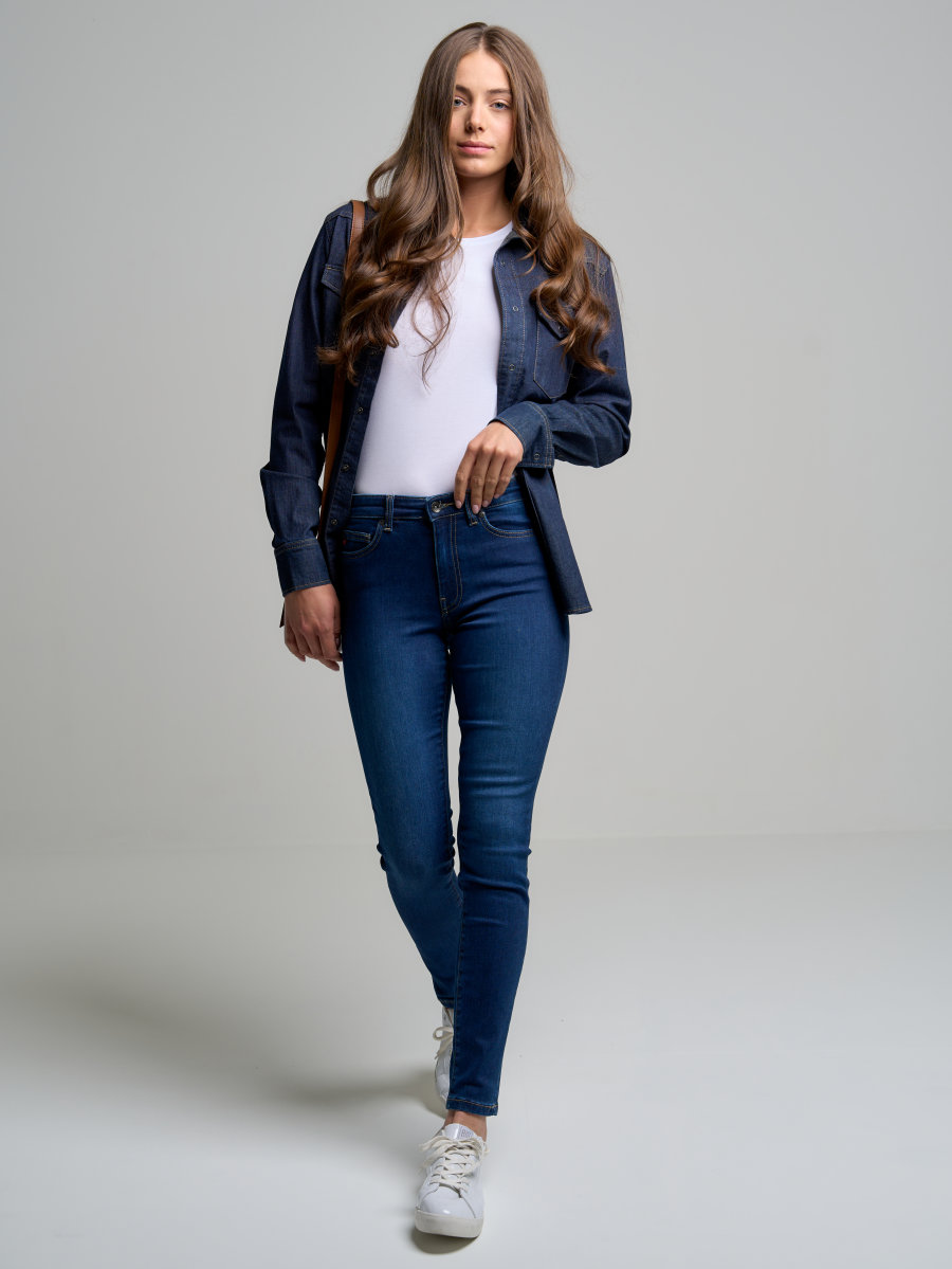 Spodnie jeans damskie Rose 359 BIG STAR