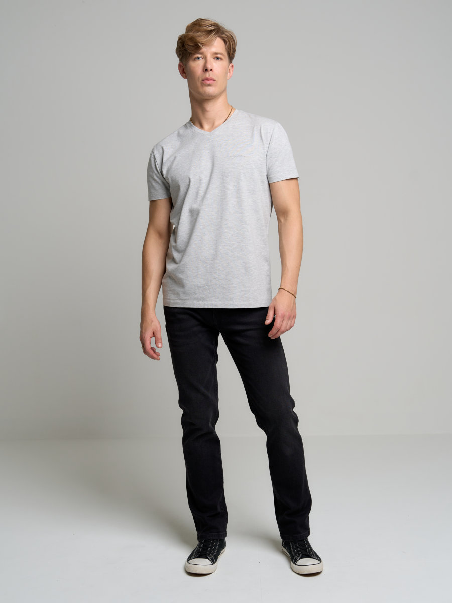 Spodnie jeans męskie dopasowane czarne Terry 932 BIG STAR
