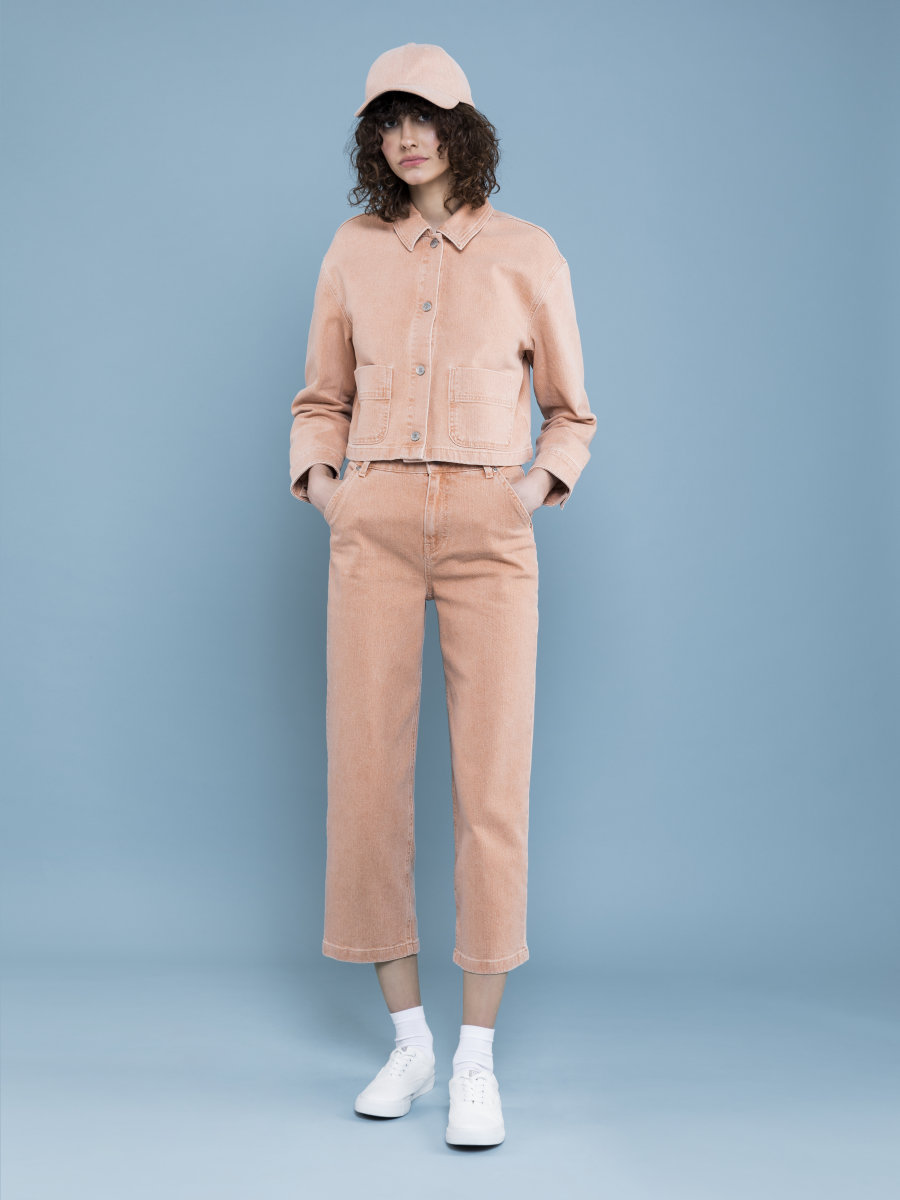 Spodnie jeans damskie culottes z kolekcji Sustainable Geri 870 BIG STAR
