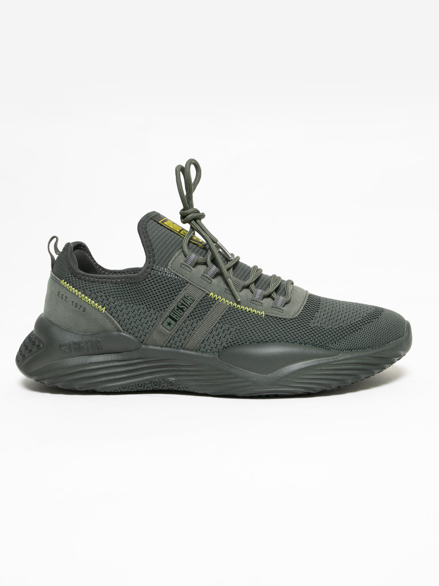 Buty męskie sportowe khaki KK174256 303 BIG STAR