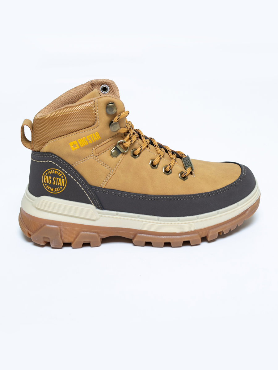 Buty damskie trekkingowe brązowe KK274221 802 BIG STAR