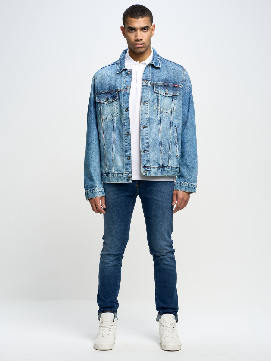 Spodnie jeans męskie dopasowane Martin 553 BIG STAR