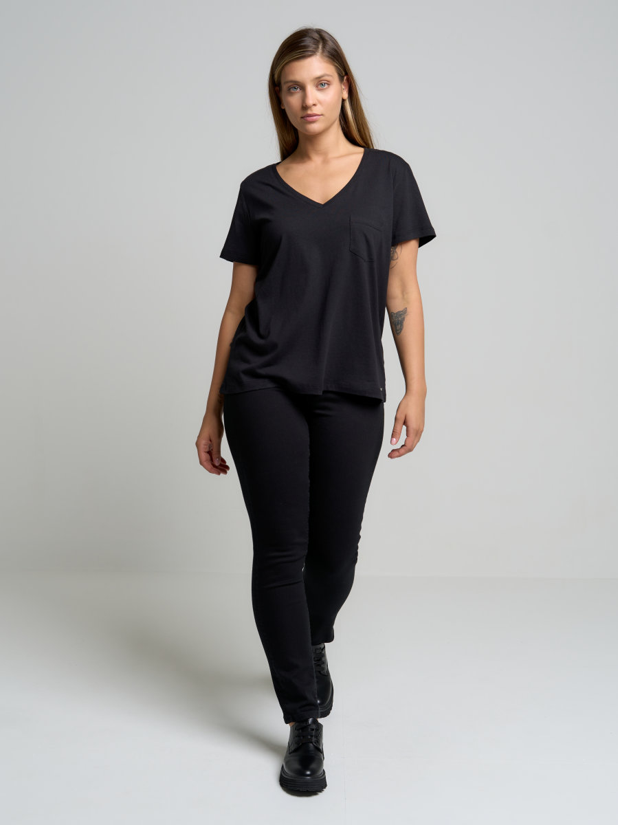 Spodnie jeans damskie czarne Katrina 915 BIG STAR