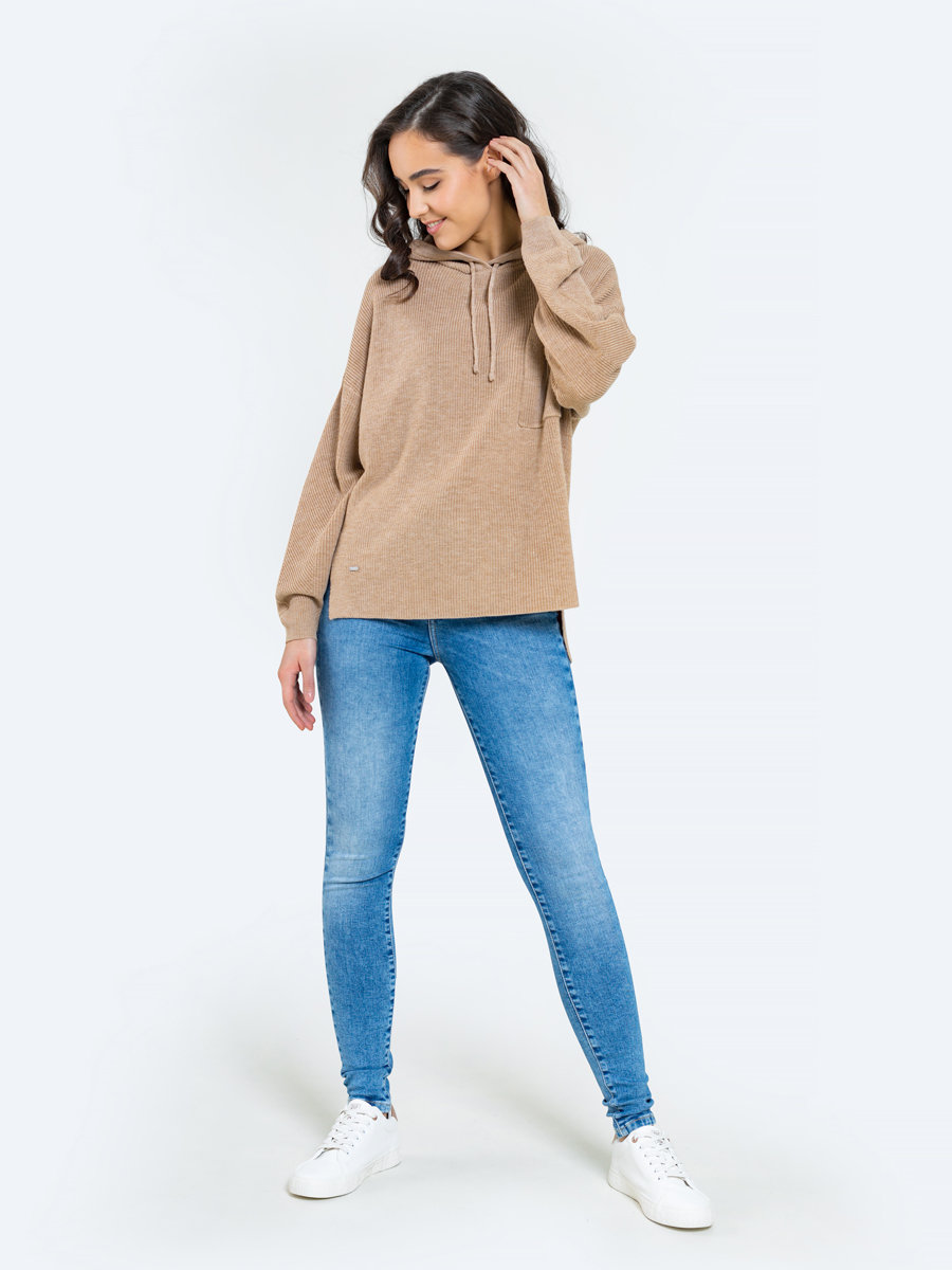 Spodnie jeans damskie z wysokim stanem Adela 225 BIG STAR