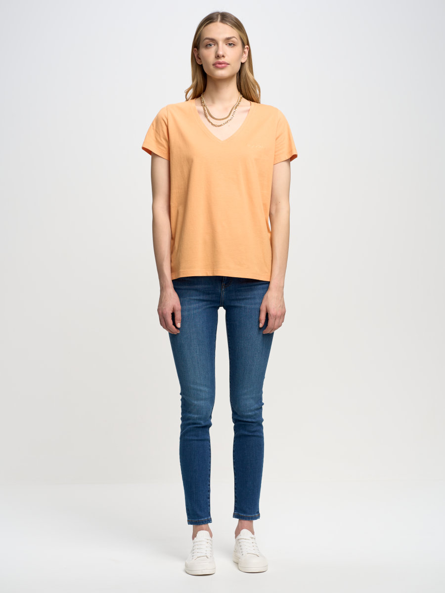 Spodnie jeans damskie z wysokim stanem Clara 357 BIG STAR