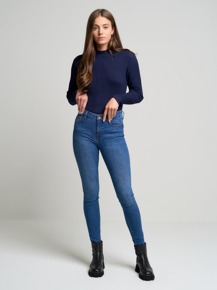 Spodnie jeans damskie zwężane Adela 325 BIG STAR