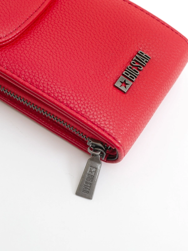 Mini torebka etui na telefon czerwona JJ574123 603