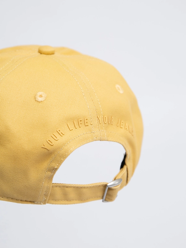 Czapka z daszkiem żółta Julio 201