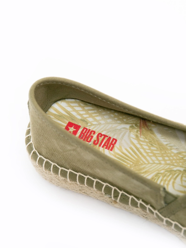 Espadryle damskie khaki LL274853 303
