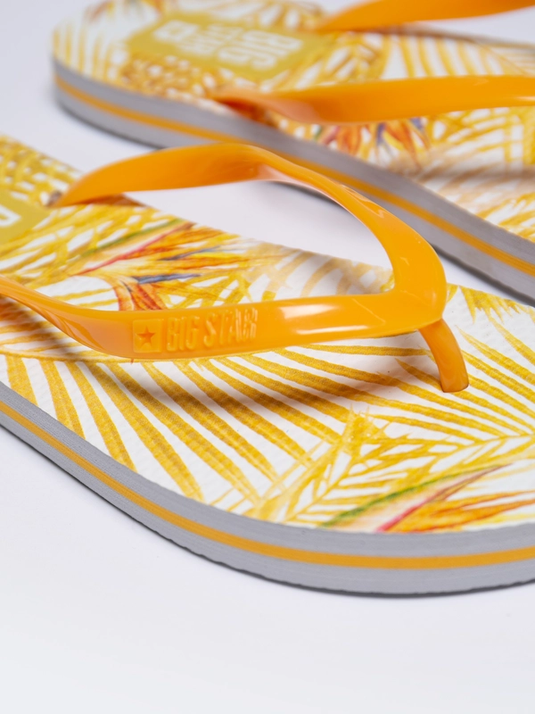 Japonki damskie żółte LL274819 201