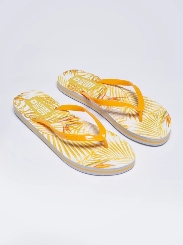 Japonki damskie żółte LL274819 201