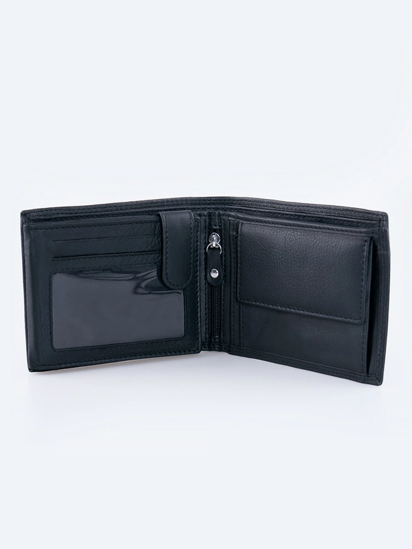 Portfel męski skórzany czarny 3154 900