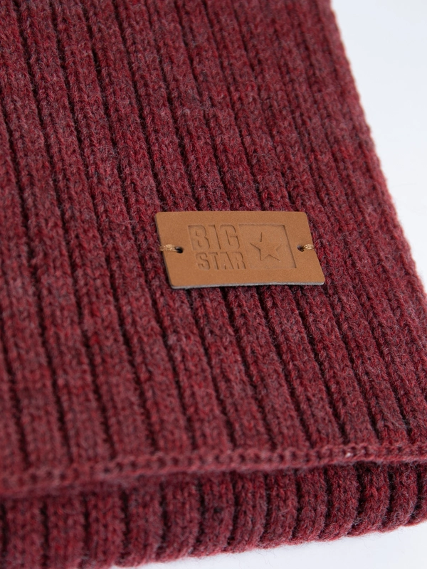 Szalik męski bordowy Berys 604/ Bery 604