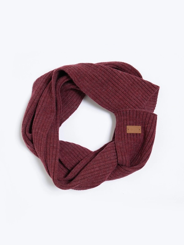 Szalik męski bordowy Berys 604/ Bery 604