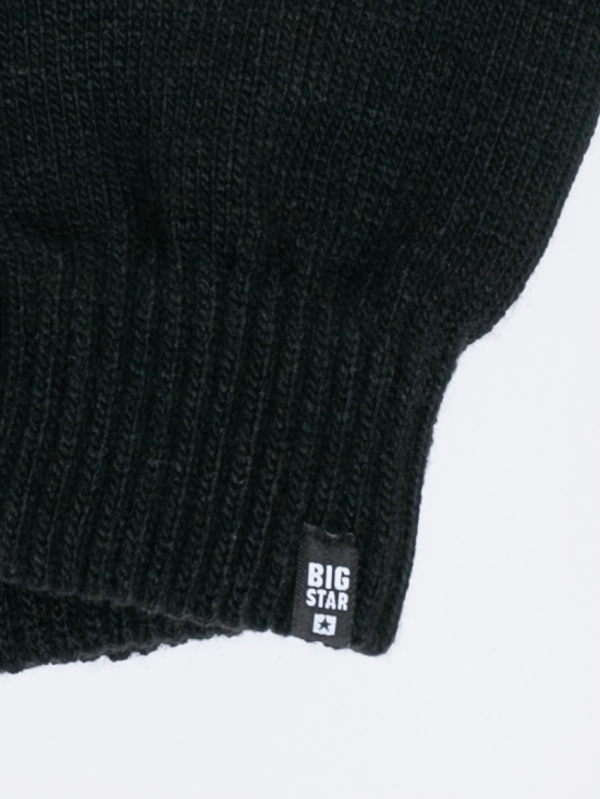 Rękawiczki dziecięce unisex czarne Foliandi 906/ Foli 906