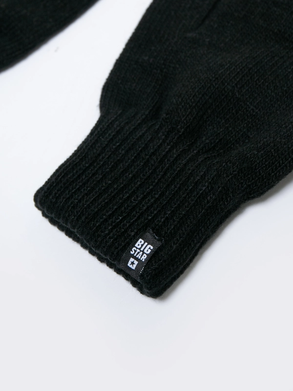 Rękawiczki dziecięce unisex czarne Foliandi 906/ Foli 906