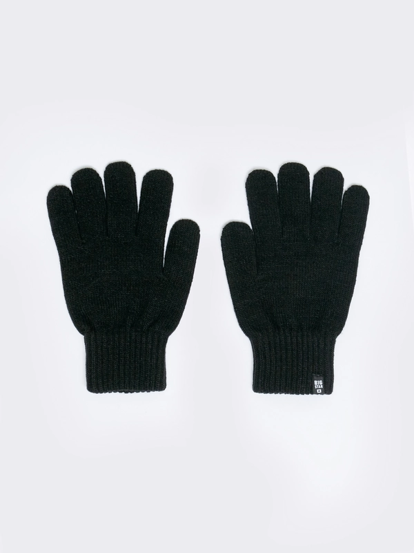 Rękawiczki dziecięce unisex czarne Foliandi 906/ Foli 906