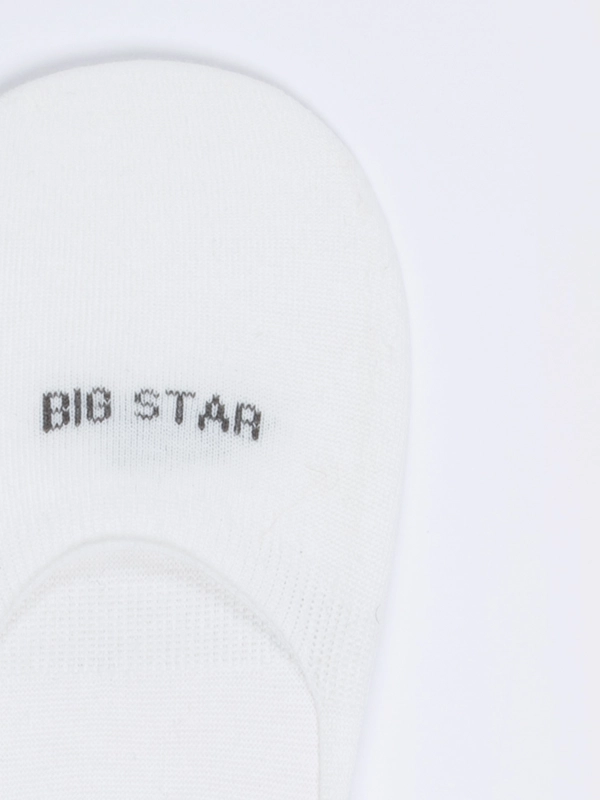 Stopki damskie bawełniane białe Abierta 101