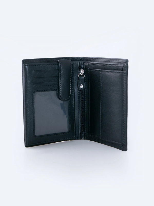 Portfel męski skórzany czarny 3155 900