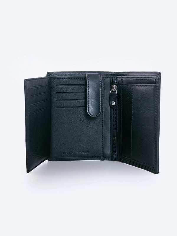 Portfel męski skórzany czarny 3155 900