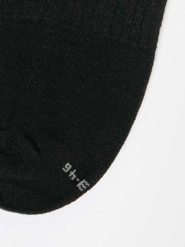 Stopki męskie bawełniane czarne Niko 906