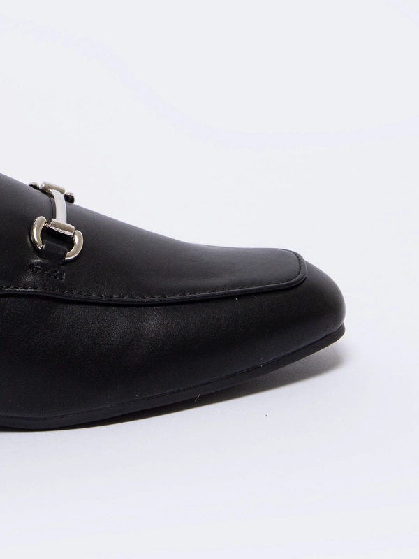 Klapki damskie eleganckie czarne NN274A076 906