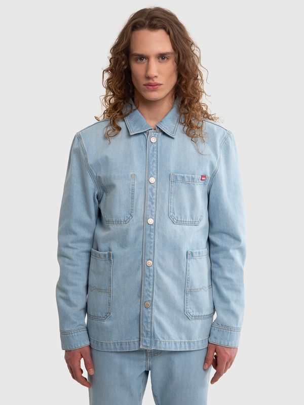 新作商品 Kurtka męska jasnoniebieska Authentic linii z jeansowa パンツ