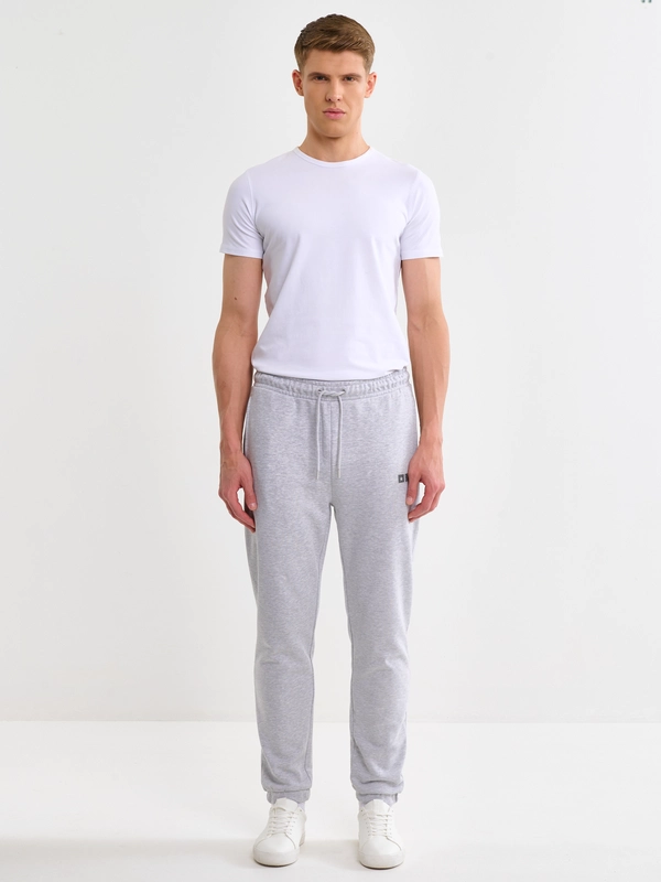 Spodnie męskie dresowe szare Brutus 901