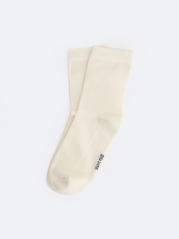 Skarpety damskie bambusowe białe Bambila 100