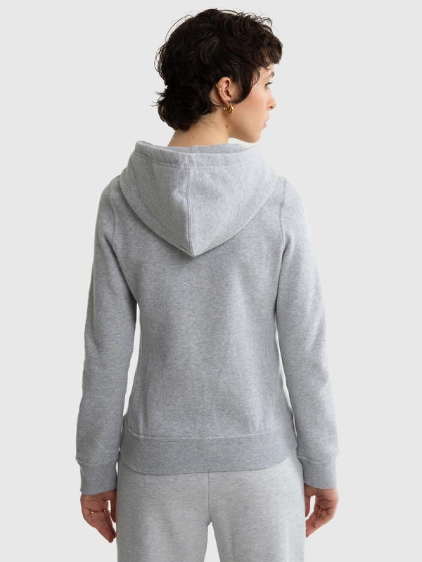 Bluza damska z kapturem szara Laurisana 901