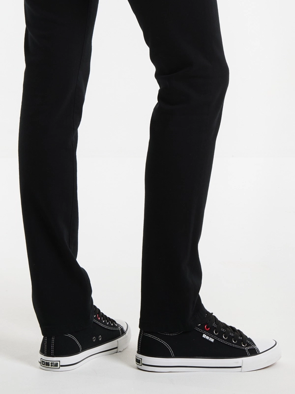 Trampki damskie niskie czarne JJ274A501 906